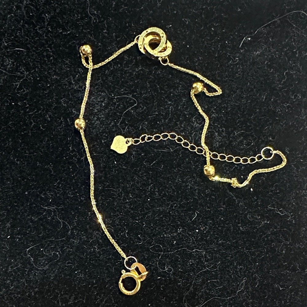 Elegant Gold Chain Bracelet lightweight